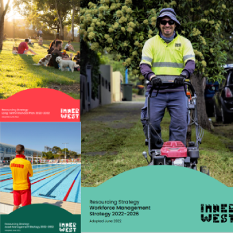 Pamphlet covers of resourcing plans